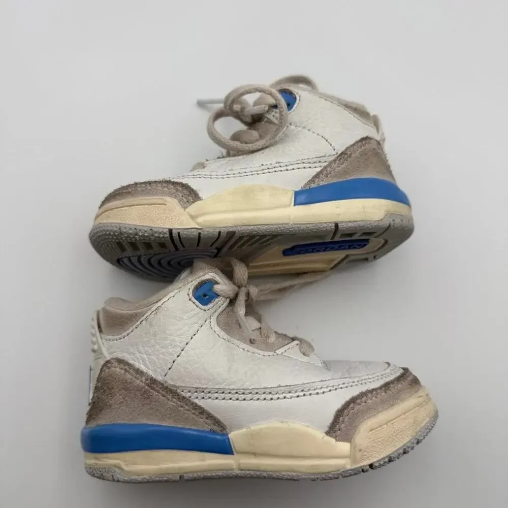Nike Air Jordan 3 Retro TD Toddler Lucky Shorts DM0968-101 Size 5C infant No box